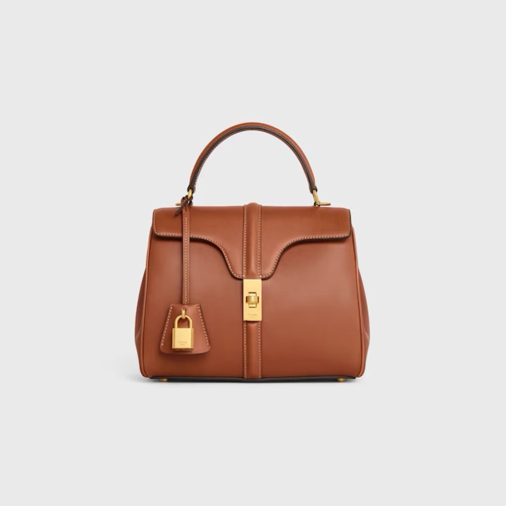 Celine Small 16 Bag in Tan